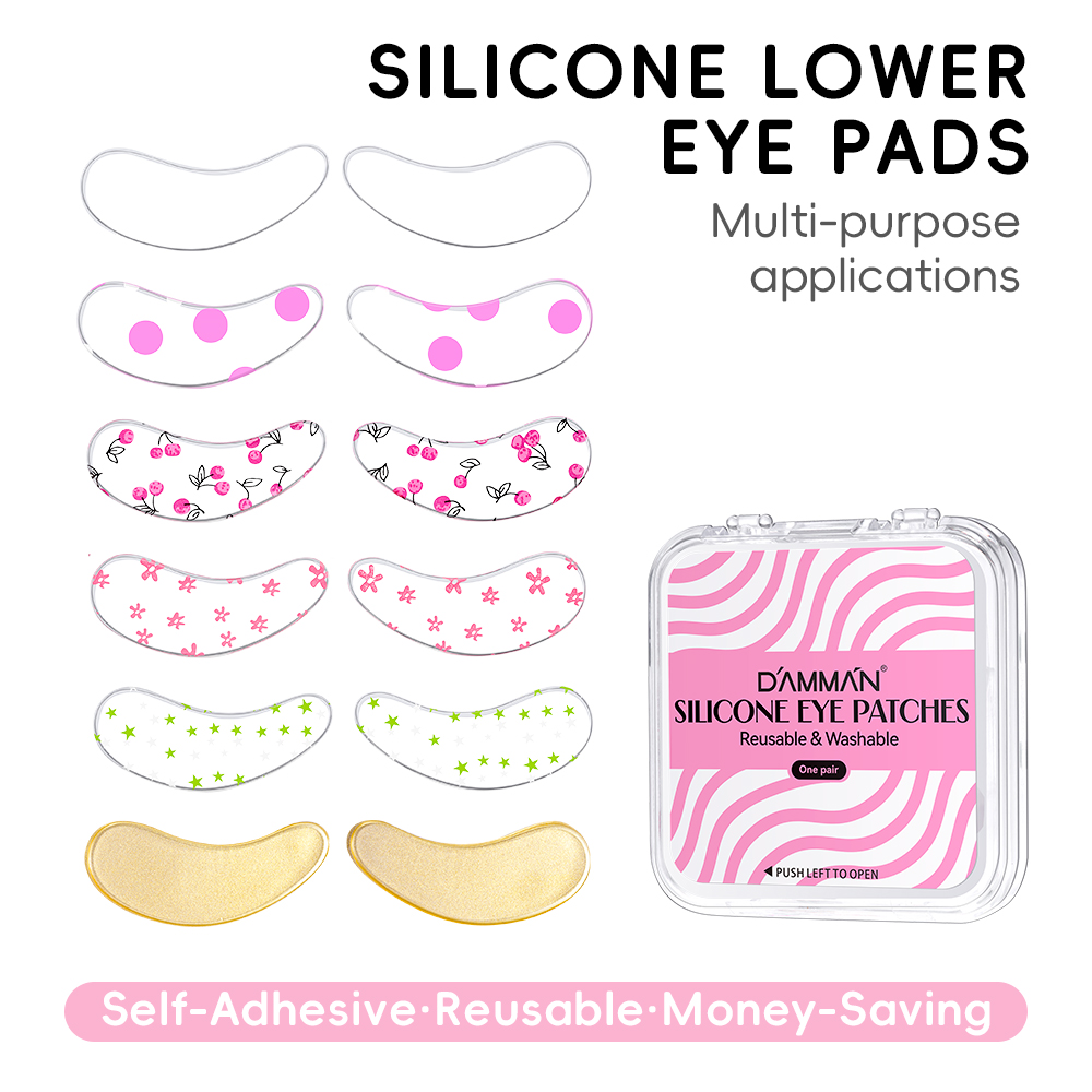 Eyelash Extension Vendor - DAMMAN 1/5 Pair Silicone Eye Patches