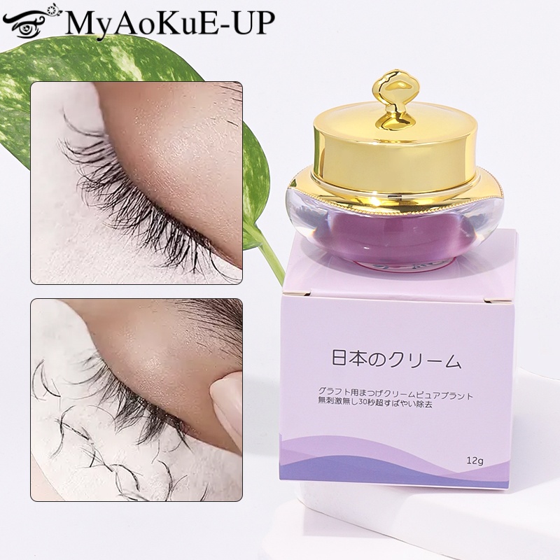 Lash Removal Cream - Eyelash Extension Glue Remover Grafting Lashes