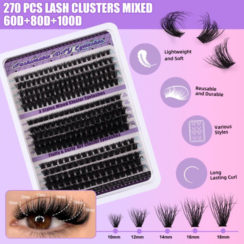 Eyelash Extension Or Extensions - DIY Eyelash Extension Kit 144pcs Lash