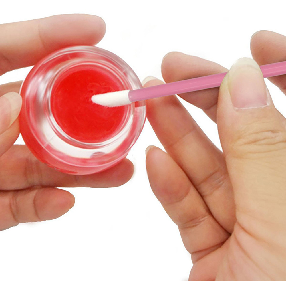 Disposable Lip Brush 100Pcs Ey - Eyelash Extension Vendor review and price