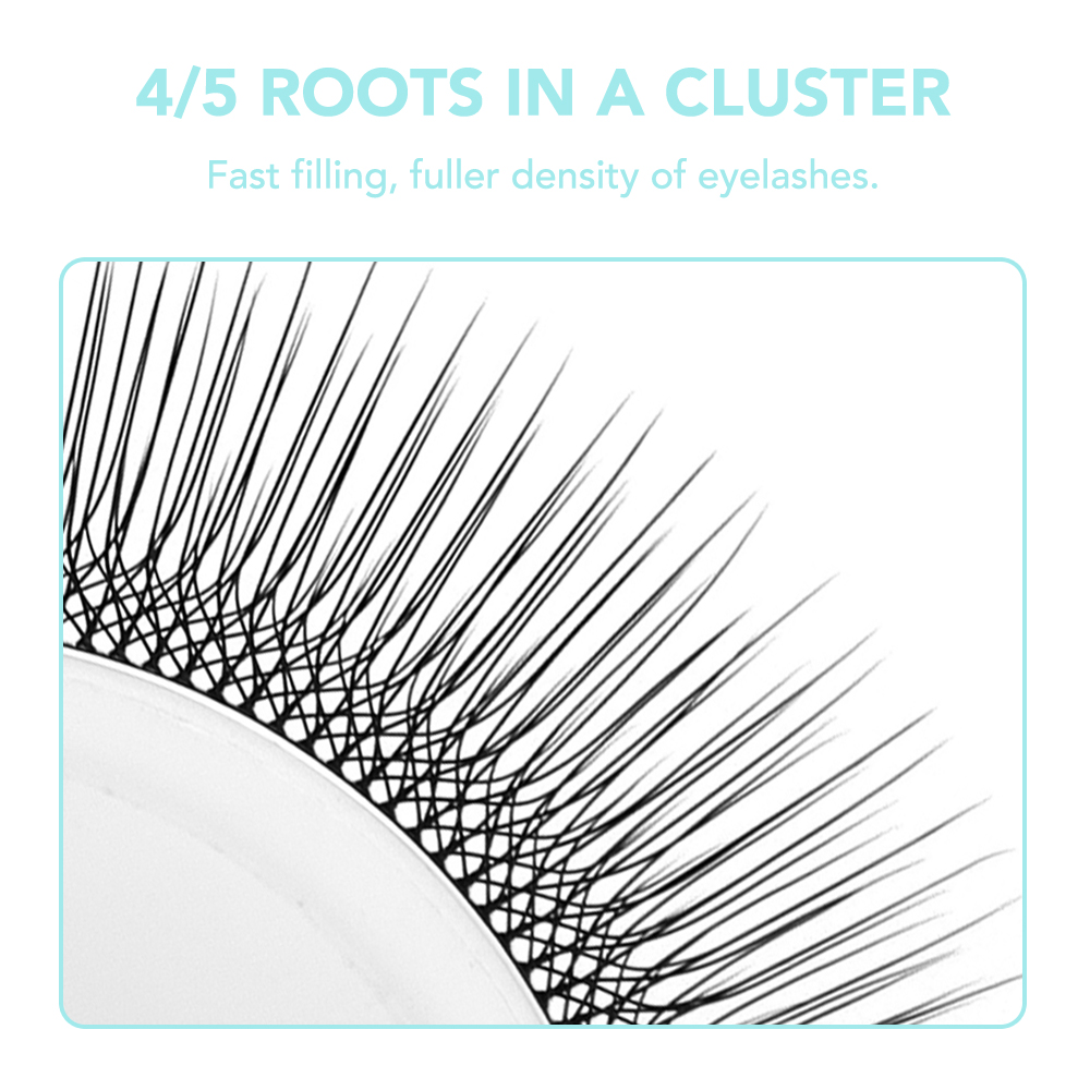 NATUHANA 3D/4D/5D Camellia Las - Eyelash Extension Wispy Look review and price