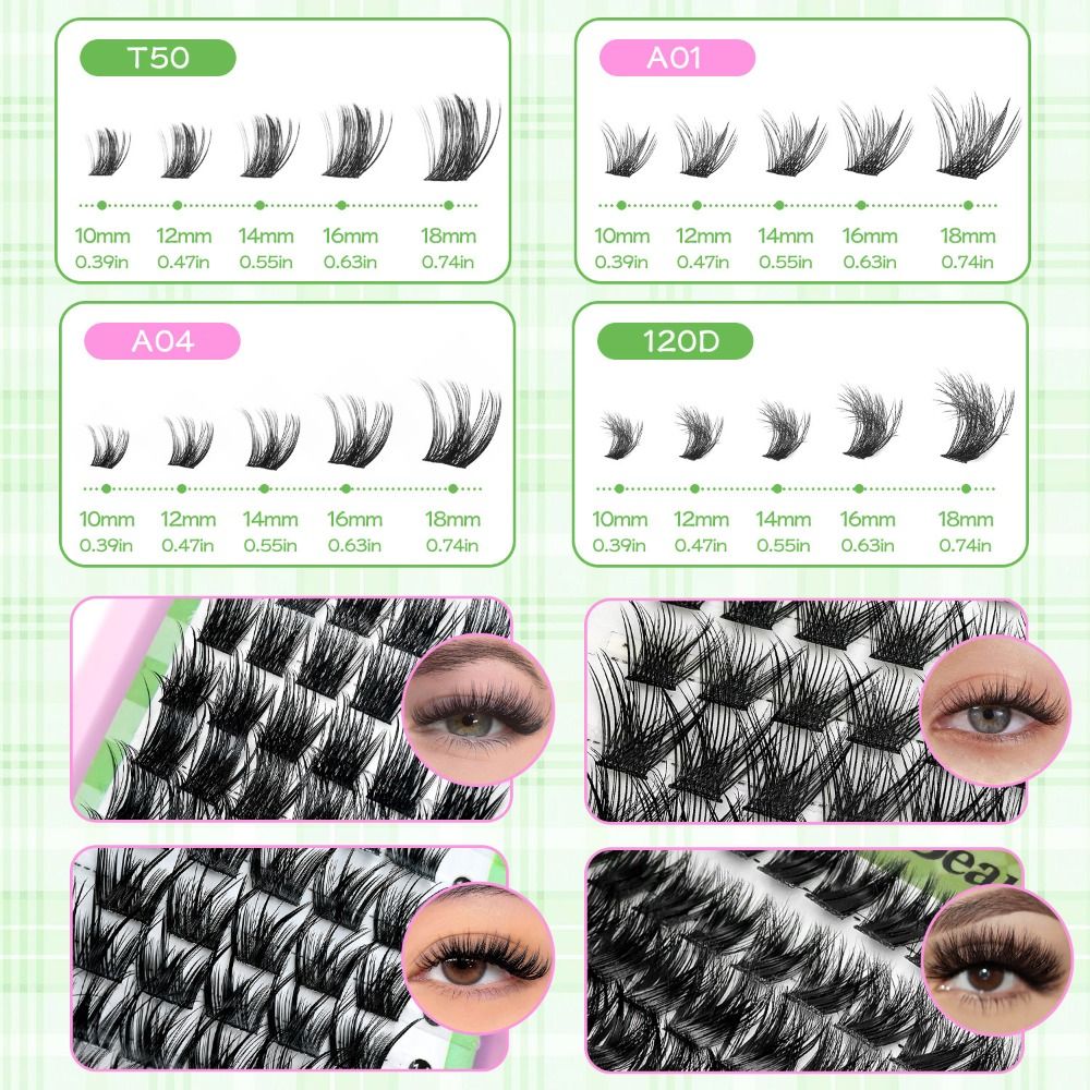Natural Look False Eyelashes B - Eyelash Extension Wispy Look review and price