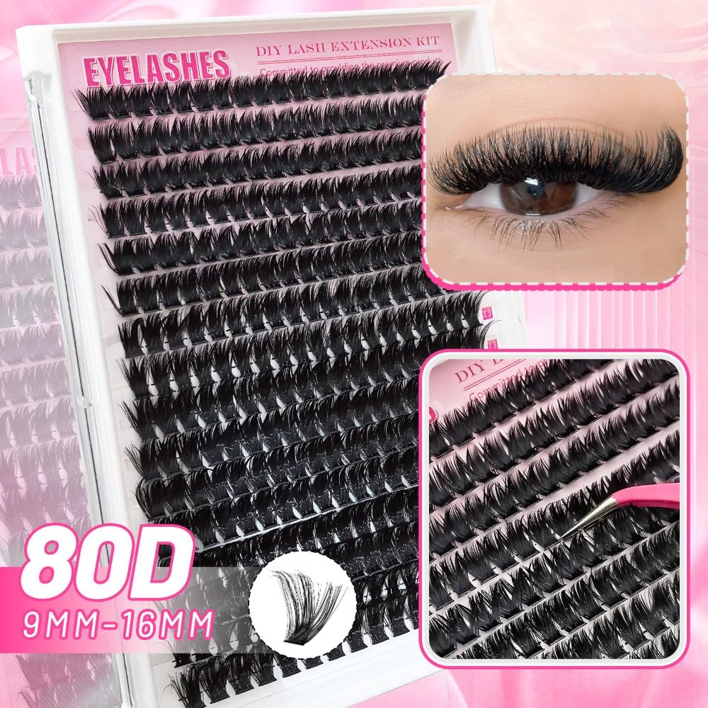 Natural Look False Eyelashes B - Eyelash Extension Wispy Look review and price