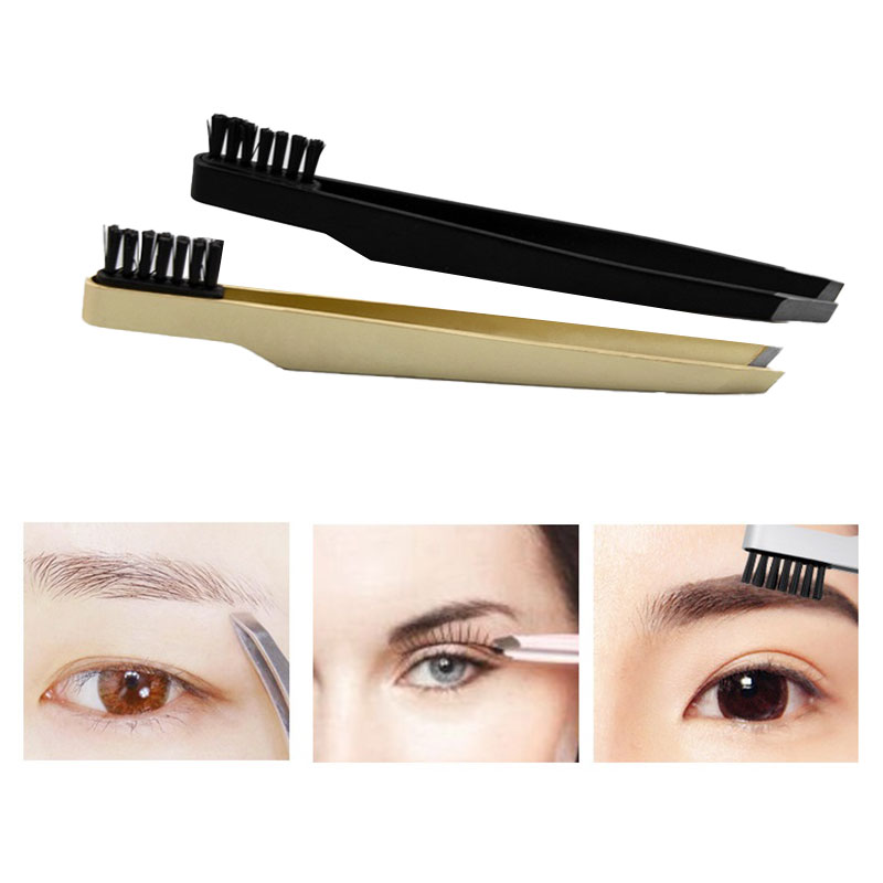 1PC Stainless Steel Eyebrow Tw - Eyelash Extension For No Eyelid review and price