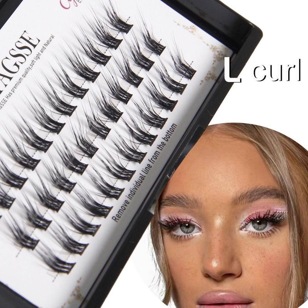 L Curl Individual Eyelashes Wi - Eyelash Extension Wispy Look review and price