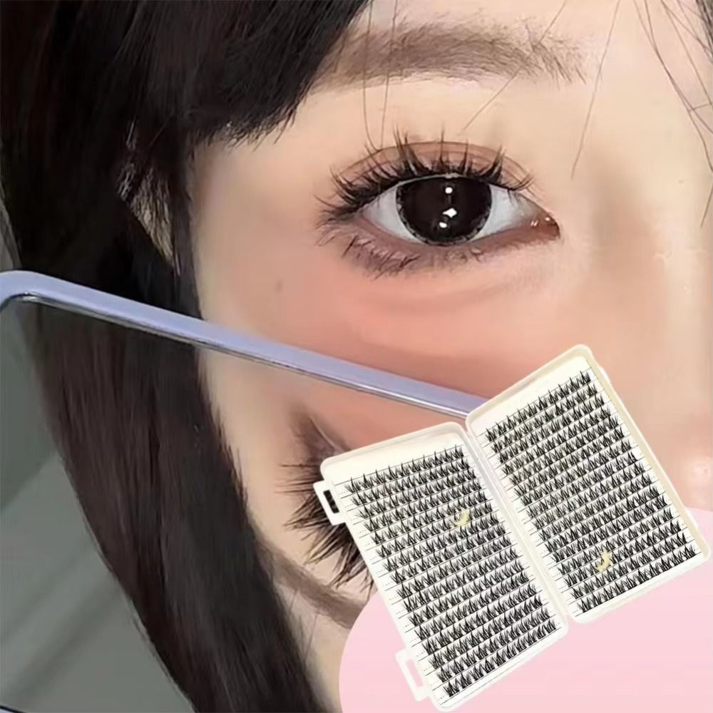 Natural Look False Eyelashes B - Eyelash Extension Wispy Look review and price