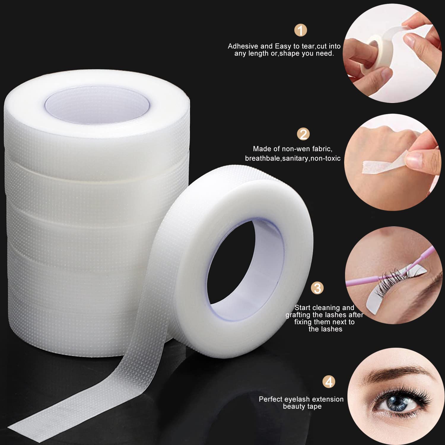 Eyelash Tape Transparent Adhes - Lash Removal Cream review and price
