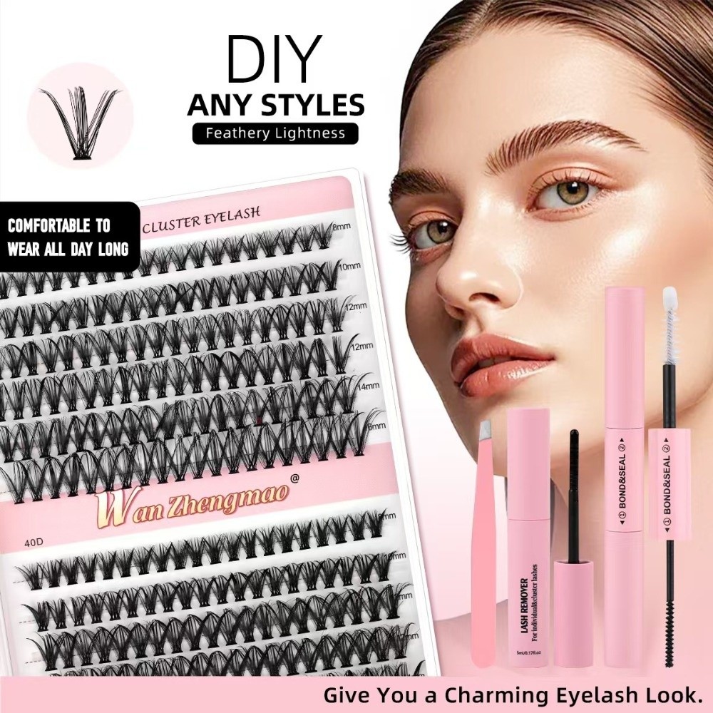 8-16mm Length False Eyelashes  - Eyelash Extension Wispy Look review and price