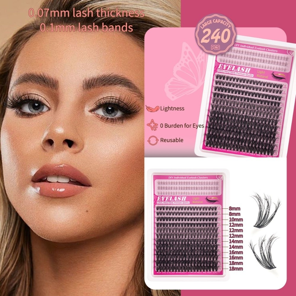 8-18mm Length False Eyelashes  - Eyelash Extension Or Extensions review and price