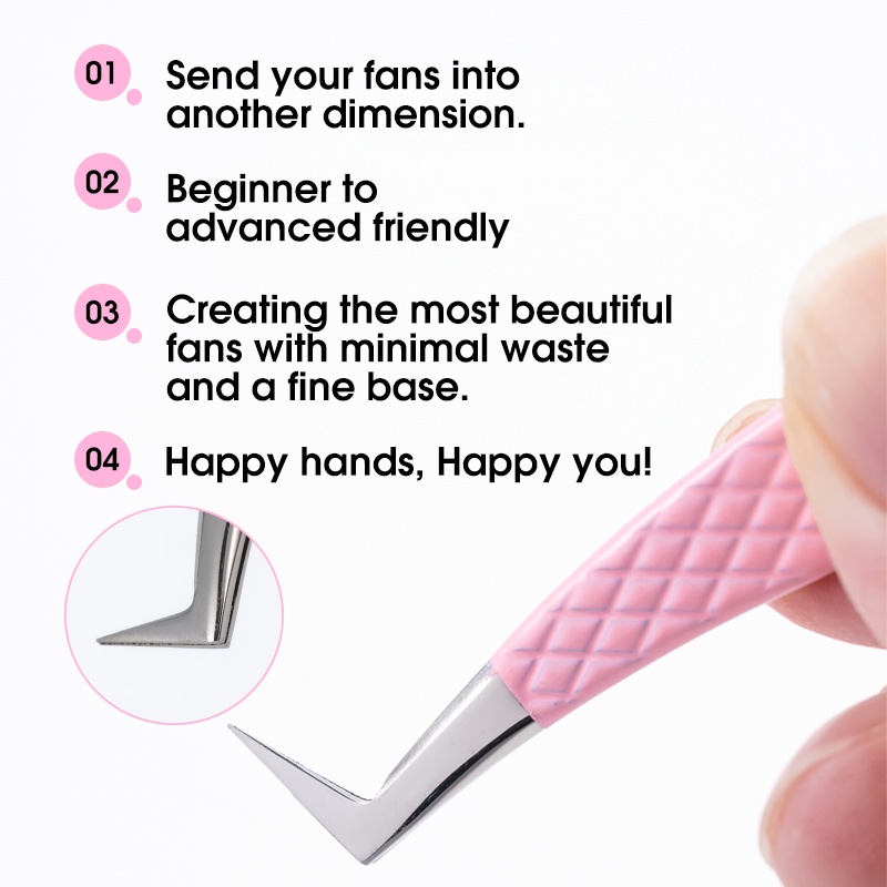 High Precision Eyelash Extensi - Isolation Tweezer Curved review and price