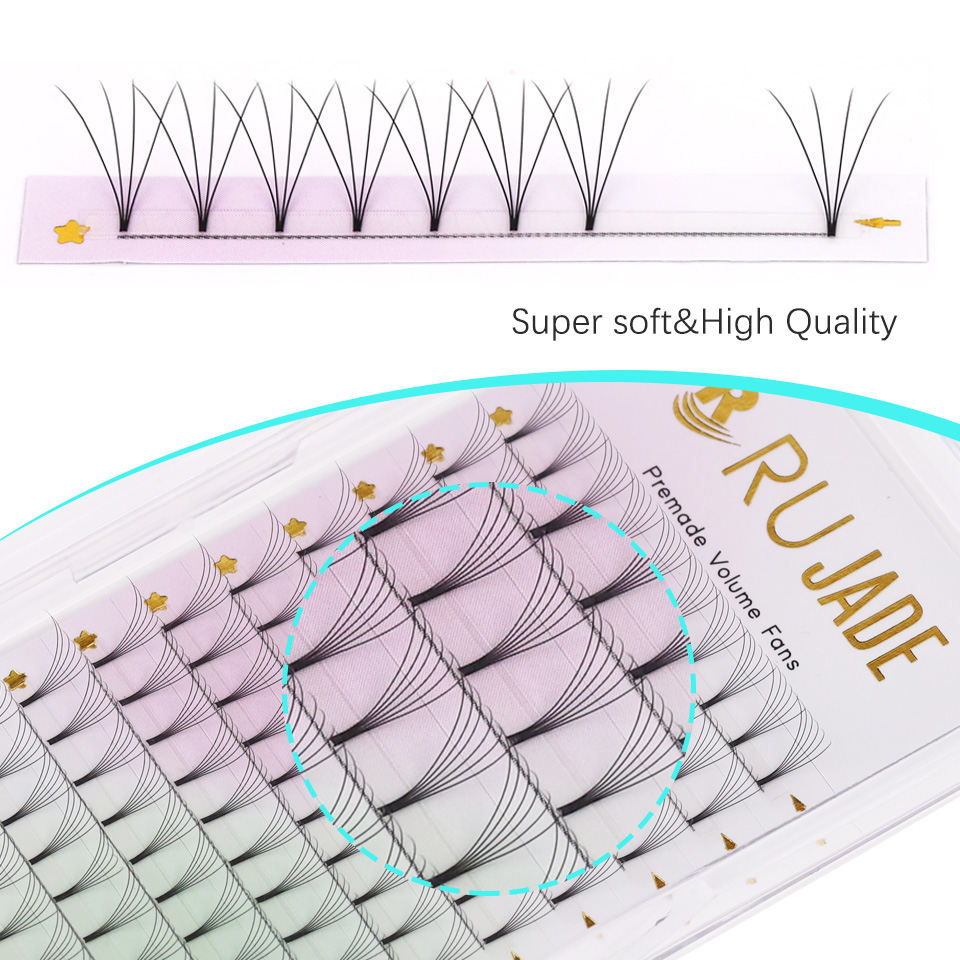 Rujade Premade Volume Fans Sho - Eyelash Extension Review review and price