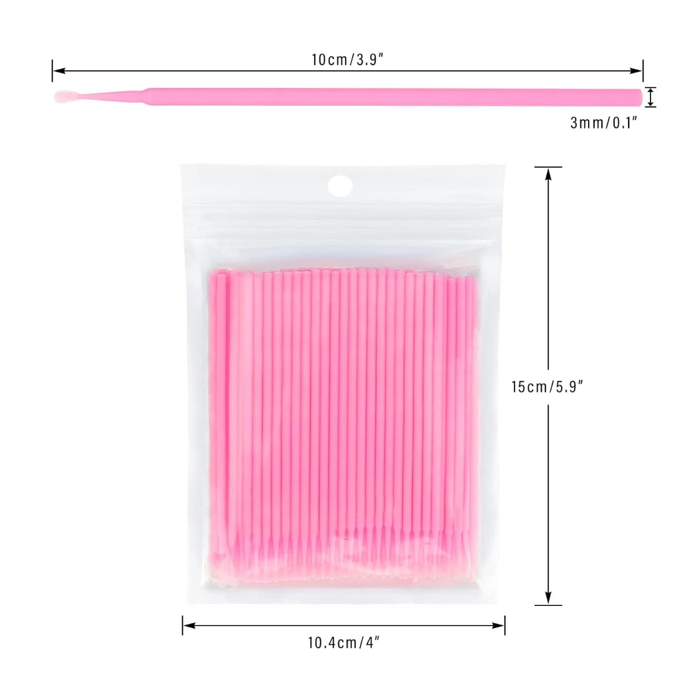 500PCS Disposable Micro Cotton - Eyelash Extension Glue Remover review and price
