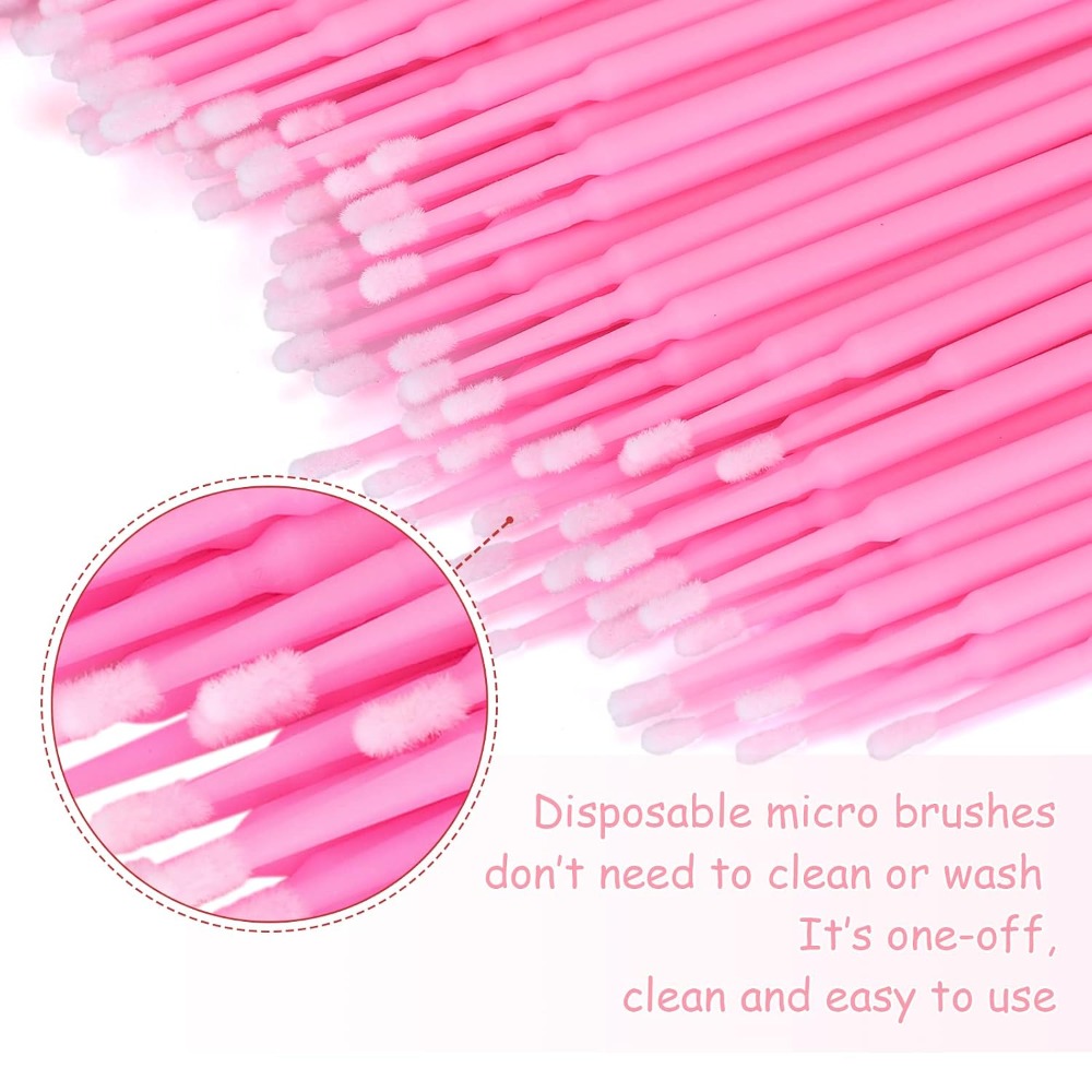 500PCS Disposable Micro Cotton - Eyelash Extension Glue Remover review and price